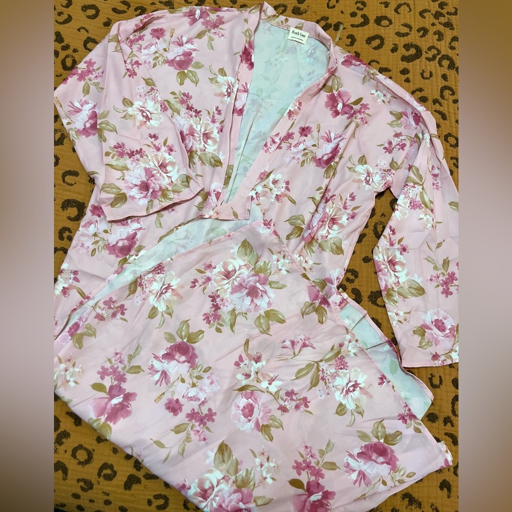 Peach Love duster